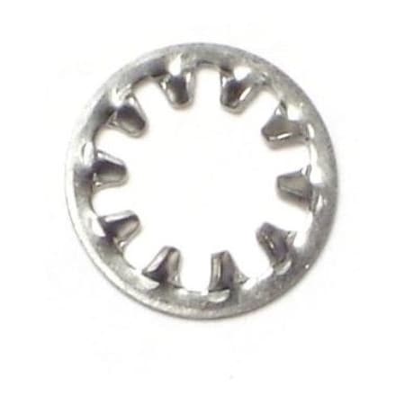Internal Tooth Lock Washer, Fits Bolt Size 5/16 In 18-8 Stainless Steel, Plain Finish, 16 PK